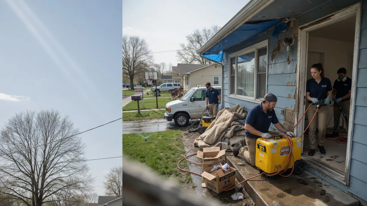 Basement Flood Cleanup in Hillsboro, MO near me